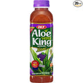 King Aloe Vera King Juice Grape 16.9-Ounce Bottles (Pack of 20)