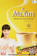 Maxim Coffee Mix Instant Coffee (11.8 g / pk) (Mocha Gold Mild 100 pk x 2)