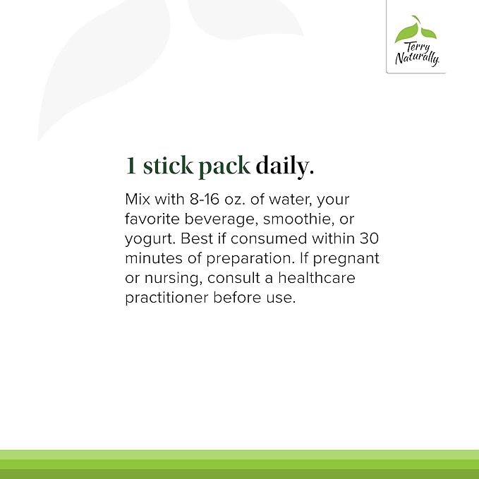Terry Naturally Fatigued to Fantastic Energy Revitalization - Drink Mix for Energy with L-Tyrosine Vitamins A D3 E &amp B - Supports Heart Health - 12 Individual Packets (12 Servings)
