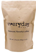 Medium Roast Ground Coffee by Everyday Beans – Smooth Balanced Flavor – 32 oz Bag