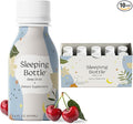 Sleep Aid Drink Melatonin Free Vegan No-Sugar Cherry Flavor (3.4 Fl Oz Pack of 10)