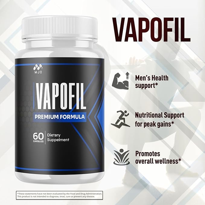 (2 Pack) Vapofil Capsules Official Vapofil Pills with All Natural Ingredients Advanced Vitamin Supplement Pills Supporting Health and Wellness Max Strength Formula Crafted in the USA (120 Capsules)