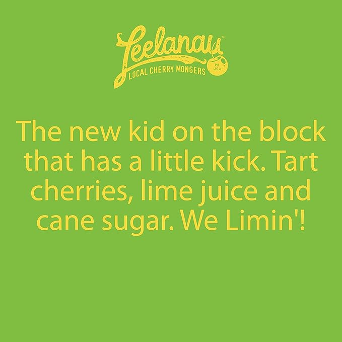 Leelanau Cherry Limeade 16 fl oz (Pack of 12)