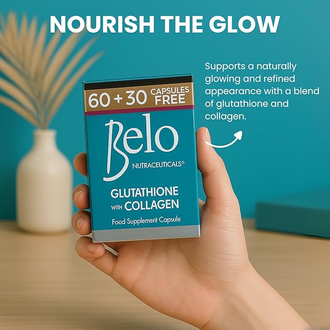 Glutathione + Collagen Dietary Supplement - 60 Count - New!!