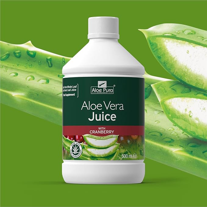 Aloe Pura Cranberry Aloe Vera Juice 500 ML