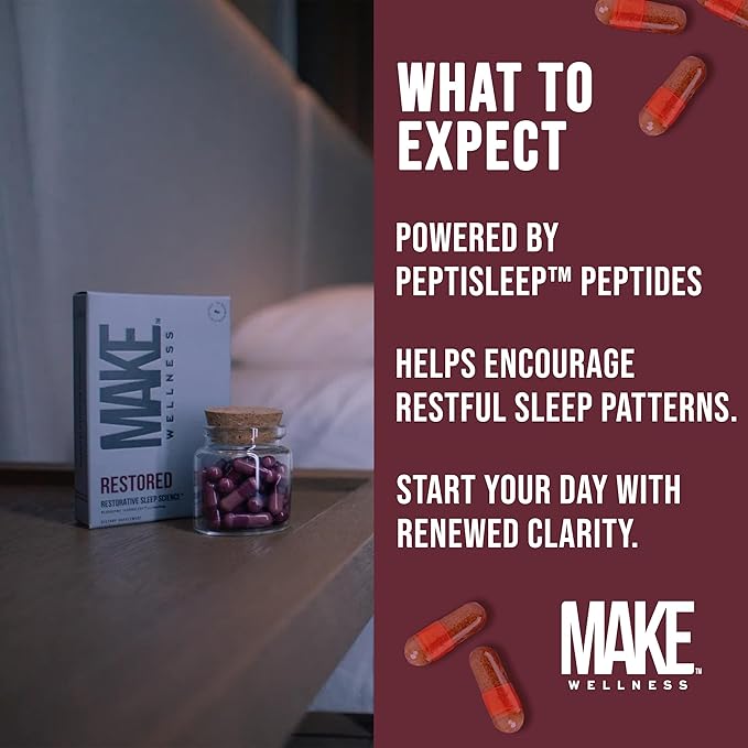 Restored™ Supplement | 30 Capsules | Supports Vitality &amp Overall Wellness