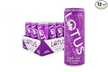 Purple Lotus Plant Power Drink™ | Boysenberry | Pure Cane Sugar | 160 mg Natural Caffeine from Green Coffee Bean | Plant-Based Ingredients | 12 oz Cans | 12 Count