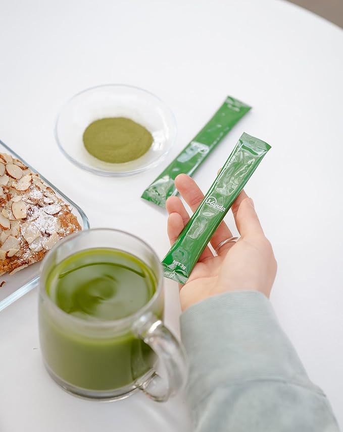 Manda Wellness Superdrink| Prebiotic and Probiotic Delicious Green Juice Made in Japan | Support Your Gut Health Support Your Immune (30 sachets)