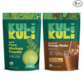 Kuli Kuli Moringa Oleifera Organic Leaf Powder &amp Green Smoothie 100% Pure USDA Certified &amp Non-GMO Moringa Powder Great with Smoothies Tea and Food Combo Pack