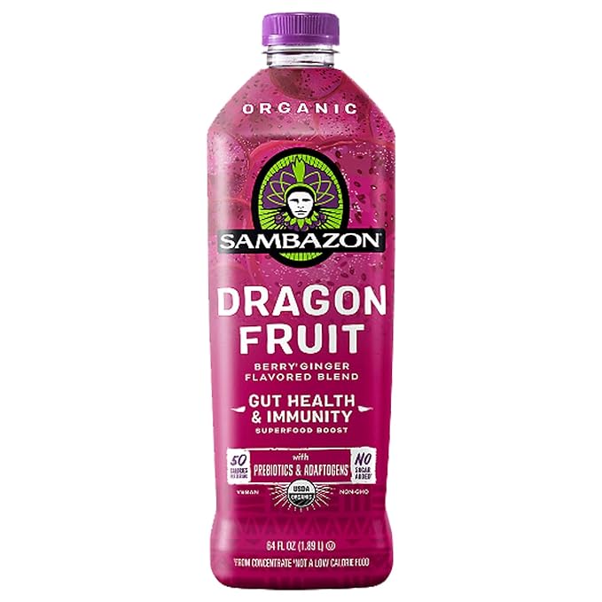 Sambzon Organic Dragon Fruit Juice Blend 64 fl. Oz.