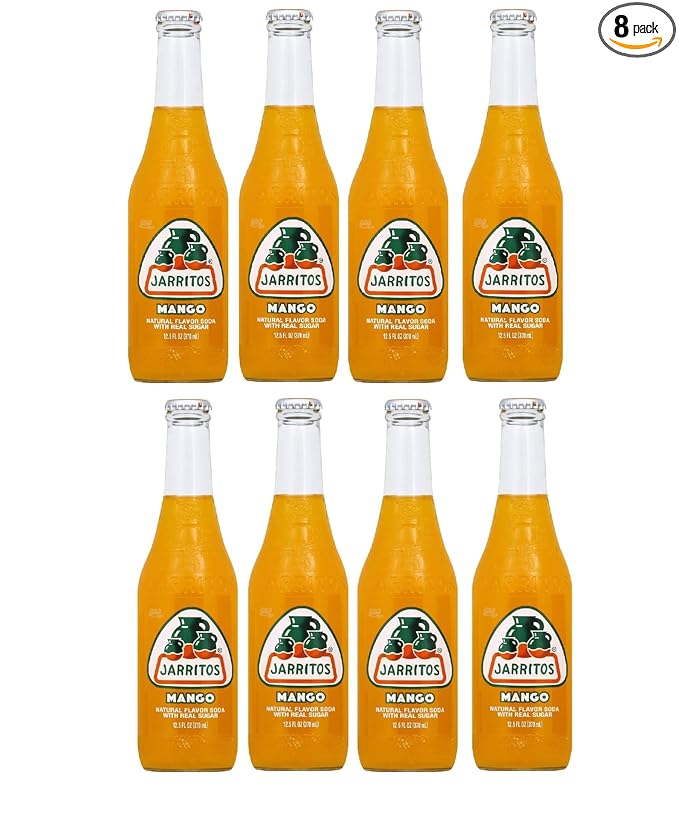 Generic Jarritos Mango Soda Pop (Pack of 8) - 12.5 oz