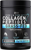 Zeal Naturals Hydrolyzed Collagen Peptides Powder 10g Protein | Grass-Fed Collagen for Women &amp Men | Essential Amino Acids | Hair Skin Nails Bone Health | 45 Servings Unflavored