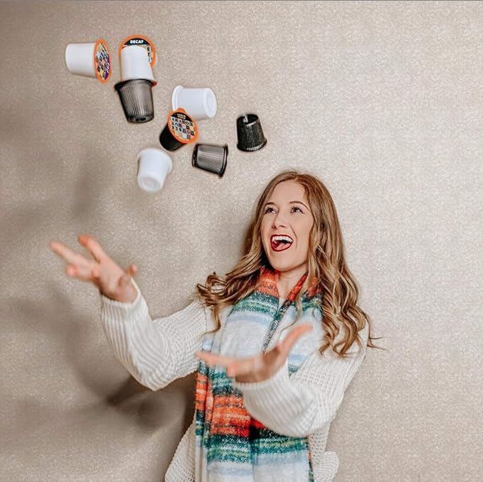 Double Donut Coffee Hazelnut Coffee in Single Serve Coffee Pods for all Keurig Coffee K Cups Brewers from Double Donut 80 cups