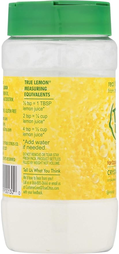 True Lemon Two Pack - Lemon Shaker and Lime Shaker - 10.6 oz