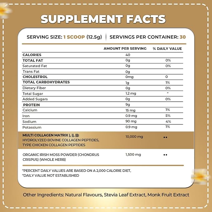 ORGANICS NATURE Collagen with Sea Moss Vanilla Caramel &amp Black Seed Oil Caps. 1000MG Softgels Bundle.