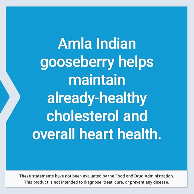 Life Extension Advanced Lipid Control amla Extract Indian Gooseberry Heart Health endothelial Health Vegetarian Gluten-Free 60 Capsules