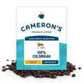 Cameron's Coffee Roasted Whole Bean Coffee 100% Colombian 4 Pound