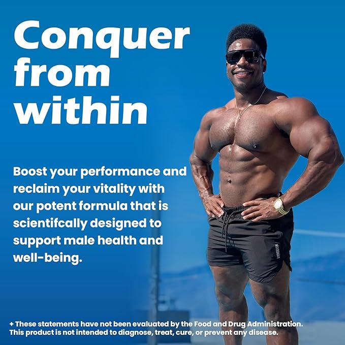 New Male Enhancing Supplement Designed to be Fast Acting for Blood Flow to Gain Length &amp Girth + Stamina Increase Size Strength Maca Epimedium and Other Natural Ingredients 3rd Party Tested