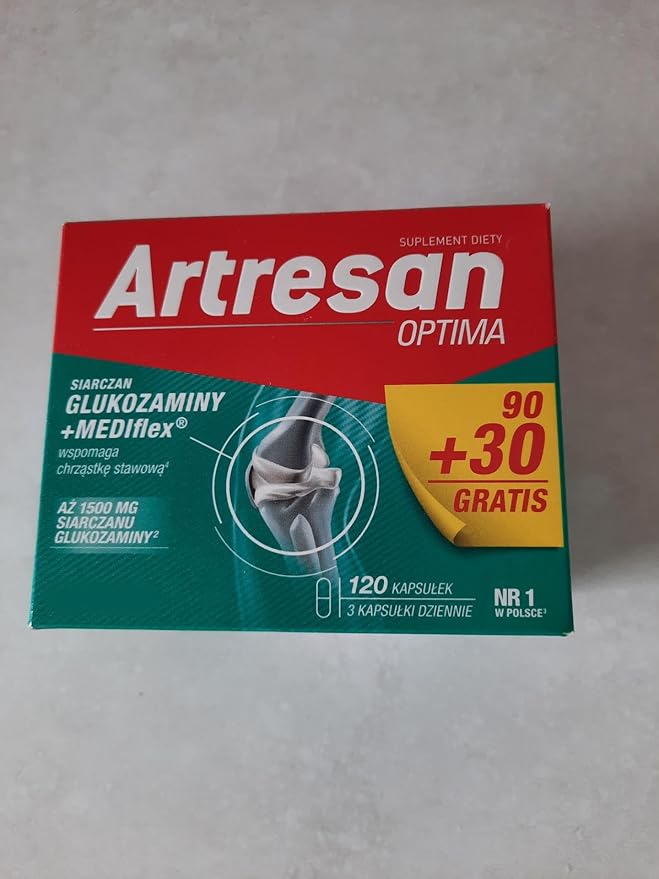 Formula Artresan Optima 120CPS Glucosamine Chondroitin Hyaluronic Acid Mobility and Flexibility Formula