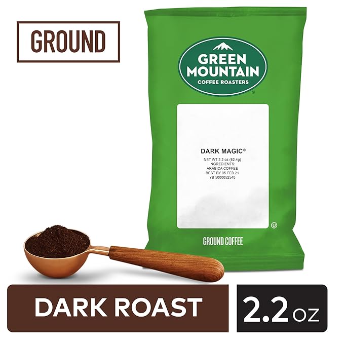 Green Mountain Coffee Roasters Dark Magic Keurig Fractional Packs 50 Count 2.2 oz.