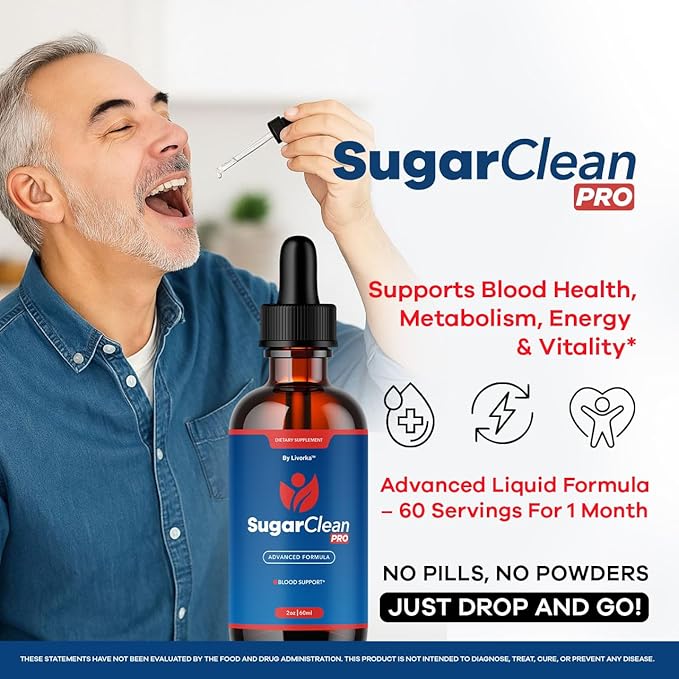 (2 Pack) Sugar Clean Pro Drops - Official SugarClean Pro Advanced Premium Liquid Formula Support - Maximum Strength Natural Supplement for Overall Health &amp Wellness Reviews 2 Bottles for 2 Month