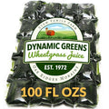 100% Wheatgrass Juice – Field-Grown Flash-Frozen Unpasteurized – 100 fl oz (200 x 0.5 fl oz Portions) – Dynamic Greens