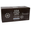 Frannie's Sparkling Beverage- Zero Calories &amp Sugar Aspertame Free: 8-Pack 12 fl. oz. Cans (Cold Coco Latte)