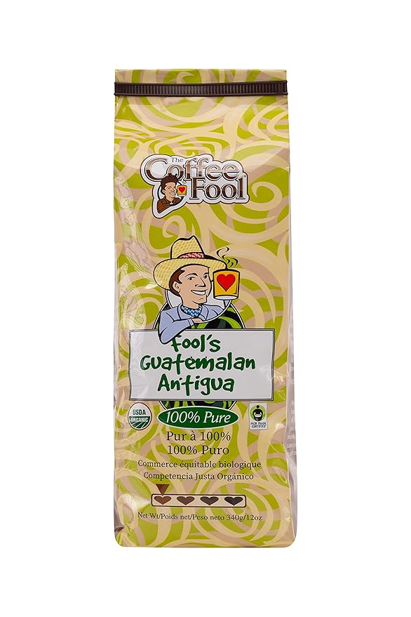 Coffee Fool's Organic Fair Trade Guatemalan Antigua (Powder (Turkish))