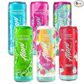 Alani Energy Drink Variety Pack – Sugar Free Low Calorie Energy Drinks – Assorted Flavors – 12 fl oz Cans (Pack of 6) (Lime Slush Sherbet Swirl Cherry Slush Blue Slush Pink Slush Watermelon Wave