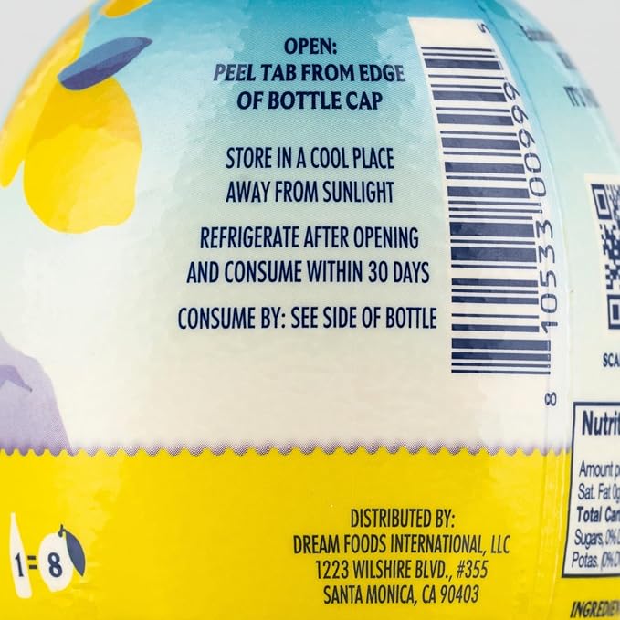 Volcano Lemon Juice 6.7 oz (Pack of 2)