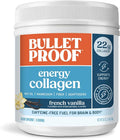 Bulletproof Energy Collagen Protein Powder Vanilla Bean 20g Grass-Fed Collagen Peptides 7g Fiber with MCT Oil &amp Adaptogens Caffeine-Free 18.3 Ounces