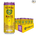 Yerba Madre Organic Sparkling Yerba Mate Berrymint Bliss Low Sugar 80mg Natural Caffeine Smooth Energy &amp Focus Carbonated 12 Oz (Pack of 12) (Packaging May Vary)