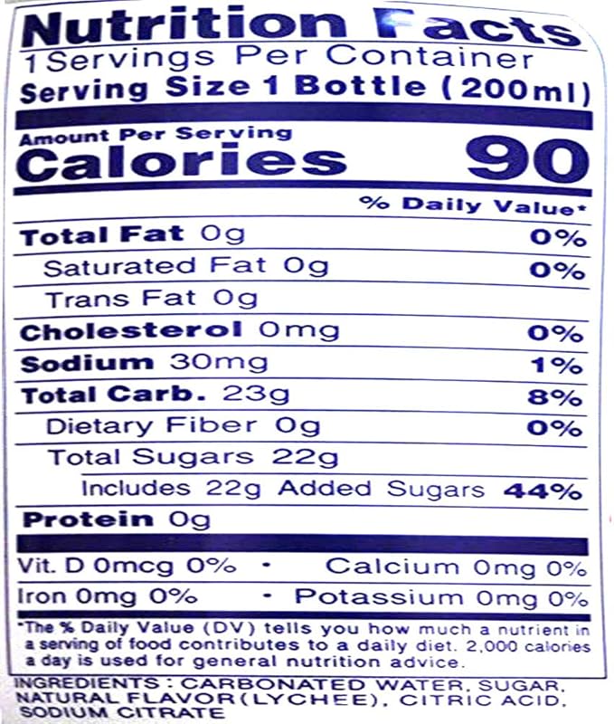 Sangaria Ramune 6.76 Fluid Ounce (Lychee 6 Bottles)