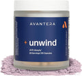 Avantera Unwind - Stress and Sleep Supplement for Adults - Support Healthy Stress Levels &amp Improve Sleep Efficiency - Magnesium Melatonin Ashwagandha &amp More - 56 Vegan Capsules