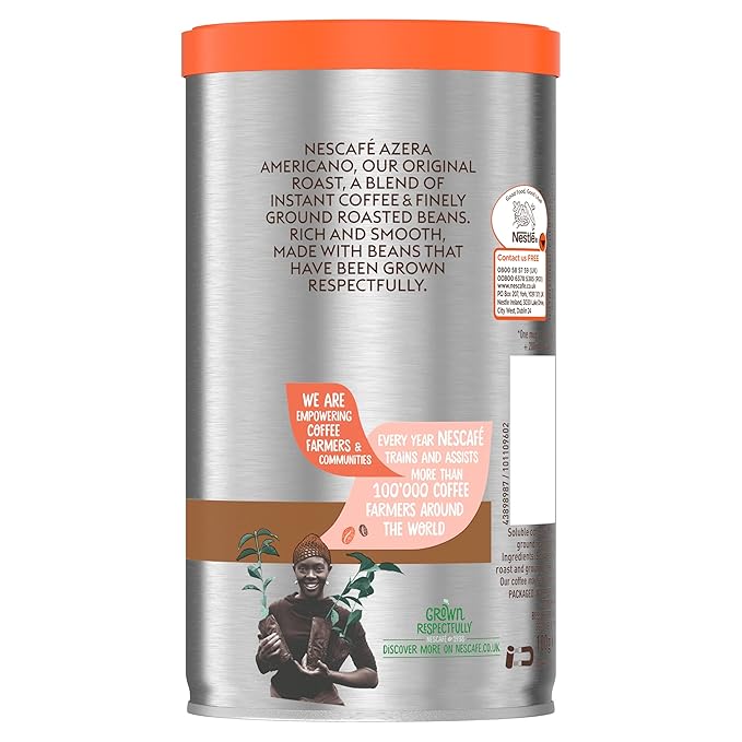 Nescafé Azera Americano Instant Coffee 3.52 Ounce (Pack of 6)