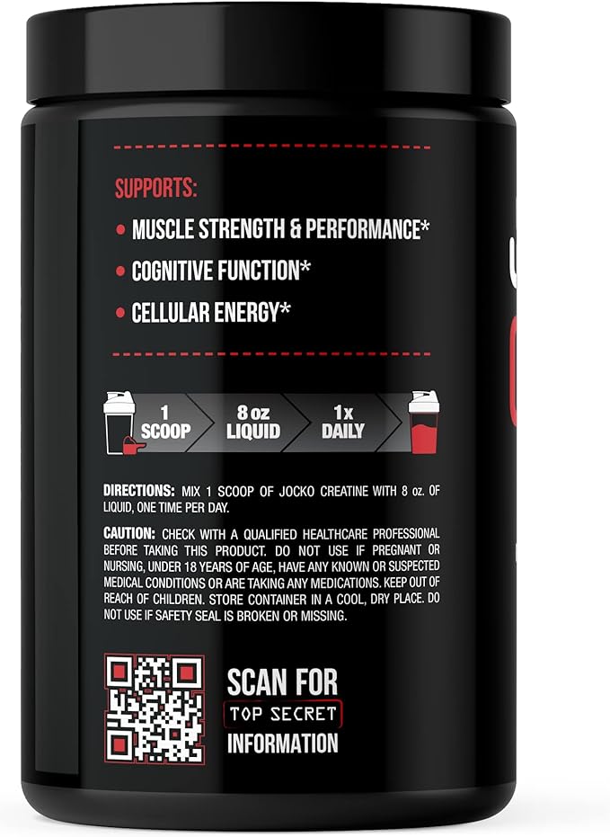 Jocko Fuel Greens &amp Creatine Bundle - Greens &amp Superfood Powder + Creatine Powder