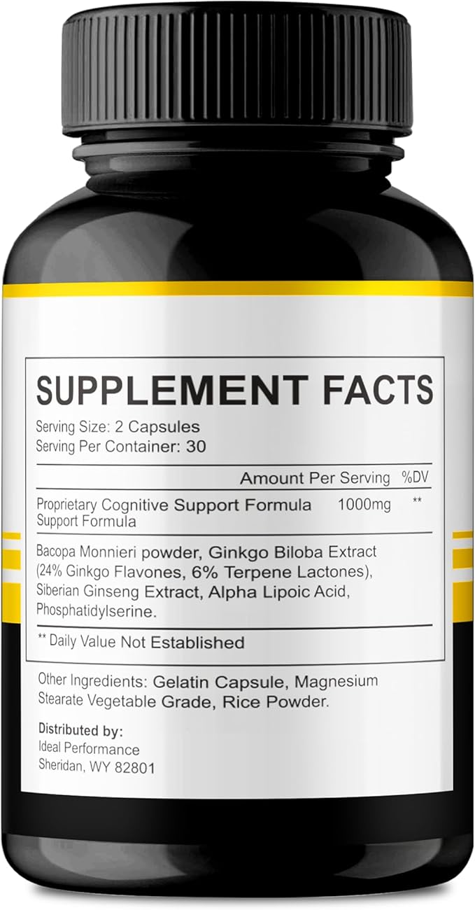 IDEAL PERFORMANCE Mind Boost Capsules MindBoost Pills Reviews (5 Pack)