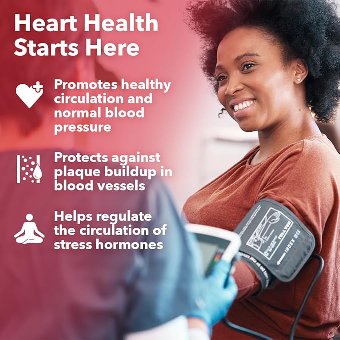 LifeSeasons B/P Stabili-T - Blood Pressure Support - Vitamin Supplement for Healthy Heart &amp Circulation - Ashwagandha Arjuna &amp Hawthorn Berry - 240 Capsules