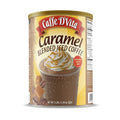 Caffe D'Vita Caramel Blended Ice Coffee - Caramel Frappe Mix Gluten Free No Cholesterol No Hydrogenated Oils No Trans Fat - 3 Lb Can