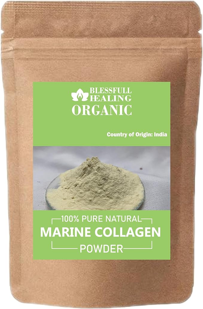 Organic Marine Collagen Powder 100% Pure Natural 200 Gram / 7.05 oz