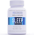 Relaxium Sleep Aid 14-Day Supply Non-Habit Forming Dietary Supplement for Better Sleep Drug-Free Stress Relief with Magnesium Melatonin GABA Chamomile Made in USA (28 Vegan Capsules)