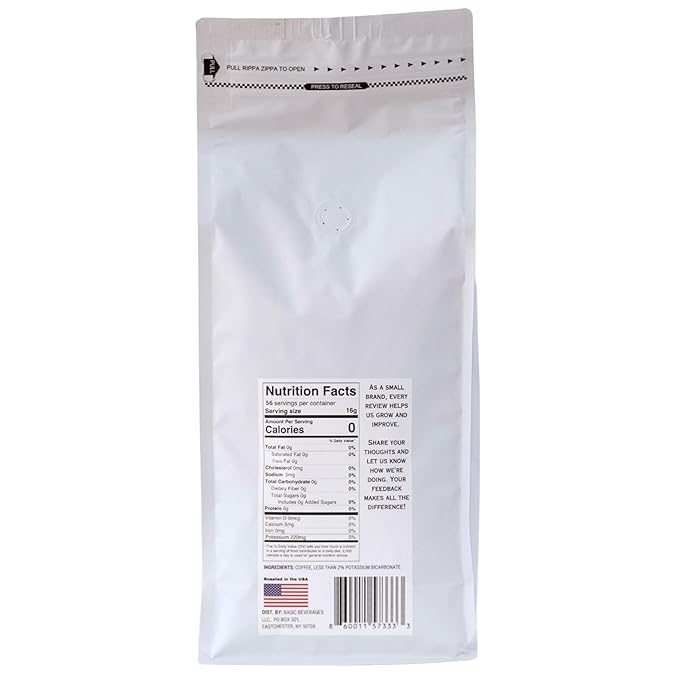 Low Acid Coffee – Original Blend – Bulk Pack – Ground Medium Roast – Smooth Non-GMO Arabica Coffee – Electrolyte Infused for Sensitive Stomachs Acid Reflux and Heartburn ~pH 6.5 – 32 oz Original by
