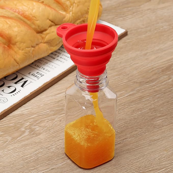 BAKHUK 36pcs 8oz Juice Bottles with Lids Food Grade Reusable Clear Containers with Black Tamper Evident Caps for Juice Milk and Other Beverages