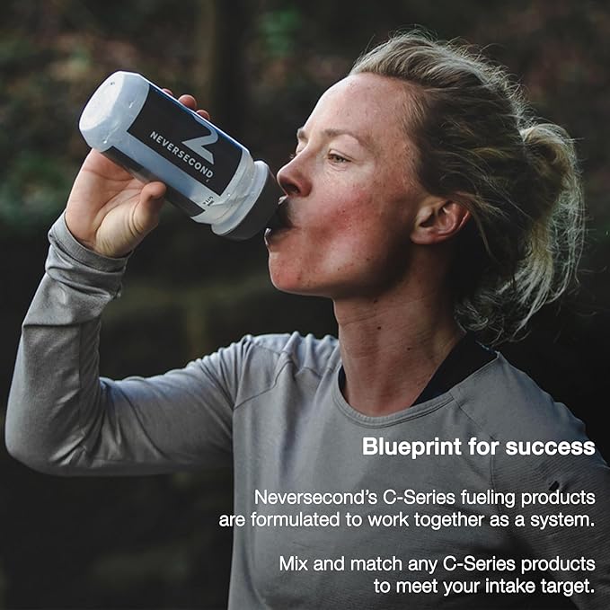 Neversecond C30 Sports Drink High-Performance Electrolyte Hydration &amp Carbohydrates Never2 Sports Drink for Triathlons Cycling &amp Marathons – Citrus - (640g 20 Serving-Count)
