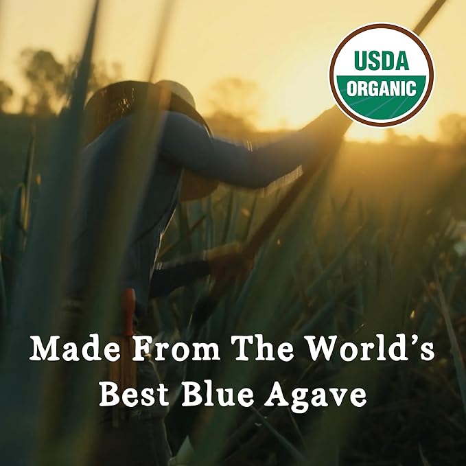 In the Raw Organic Blue Agave Syrup Bundle – Raw Agave Nectar (18.5 OZ) Sugar Substitute + Hot Sweetener (10 OZ) Hot Honey Alternative