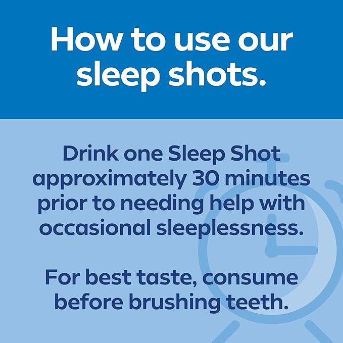 Dream Water Sleep Aid Supplement Drink Melatonin 5mg GABA 5-HTP Zero sugar Natural flavors No added colors 2.5 oz liquid sleep shots Nighttime Nectar 24-Count