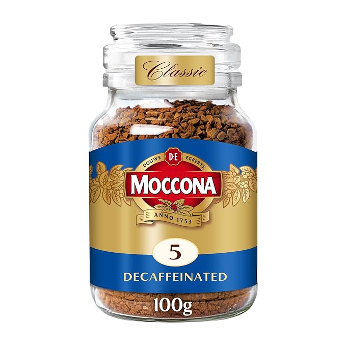 Douwe Egberts Pure Decaf Instant Coffee Medium Roast 3.5-Ounce 100g