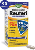 Nature's Way Primadophilus Reuteri Probiotic Supports Digestive &amp Immune Health* 5 Billion Live Cultures 90 Capsules (Packaging May Vary)