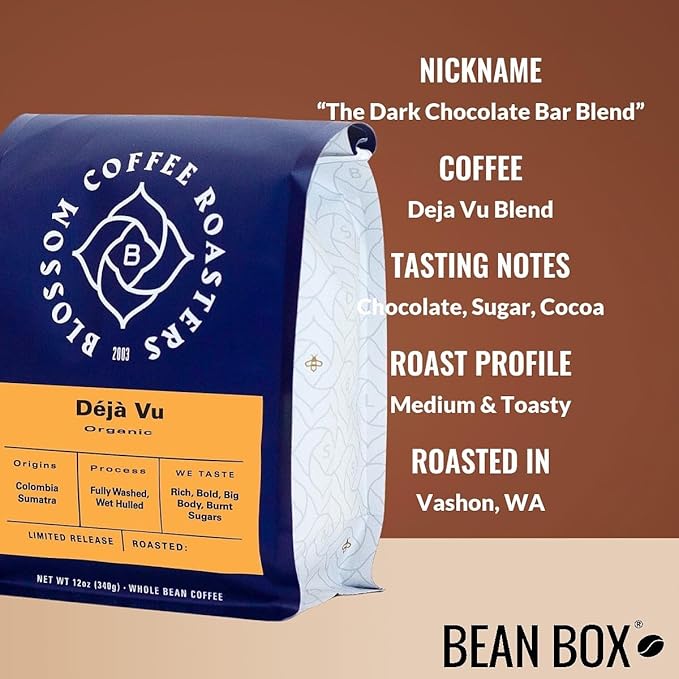Bean Box Sampler - Roasted by Blossom Roasters 2-Pack Whole Bean Coffee Gourmet Coffee