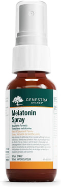 Genestra Brands Melatonin Spray | Sleep Support in Easy Dosing Spray | 1 fl. oz. | Spearmint Flavor